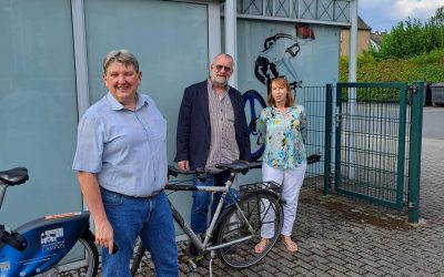Der Verkehrshof in Lünen-Brambauer hat ein neues Radparkhaus